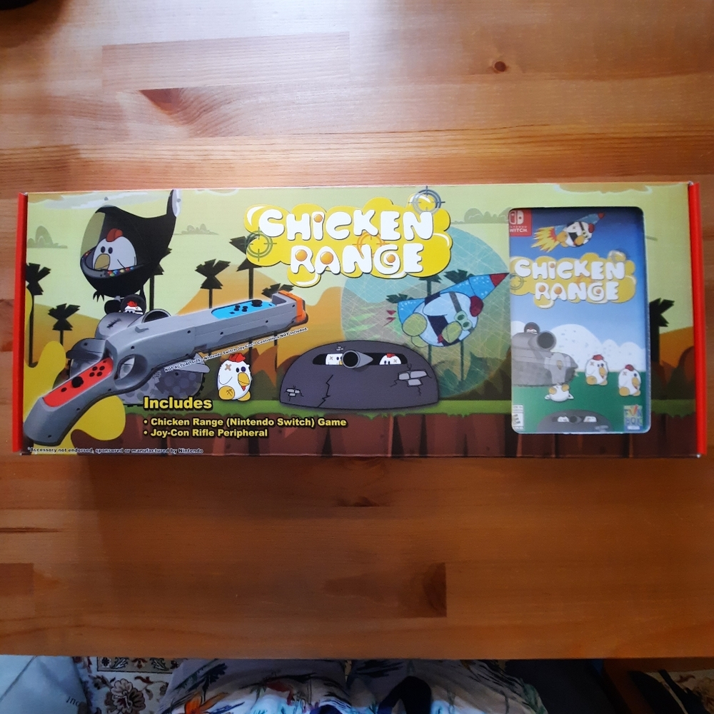 Chicken Range video game for Nintendo Switch
